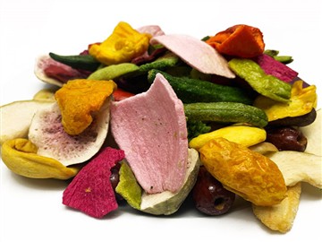 vacuum fried vegetable chips