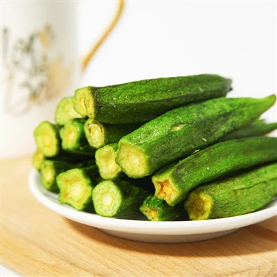 A oes gan wactod - okra wedi'i ffrio rôl wrth hyrwyddo iechyd perfedd?